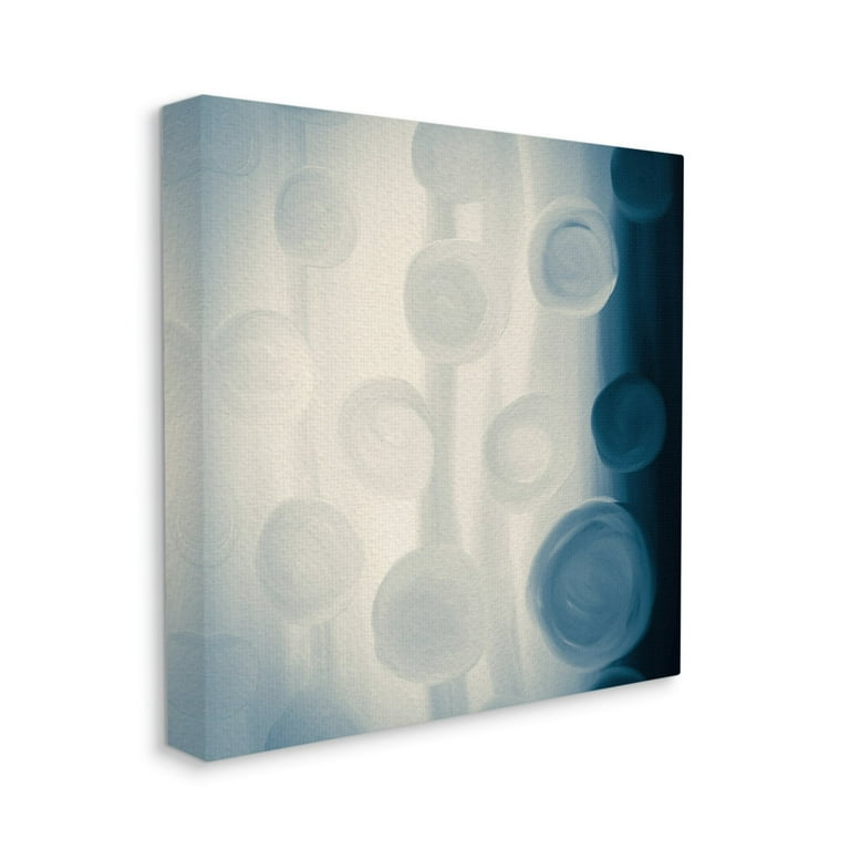 Stupell Industries Rich Blue Abstract...