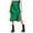 Z2 Green, variant on Women's Satin High Waisted Maxi Skirts Waistband Elegant Side Slit A Line Long Skirt(Color:Black,Size:M)