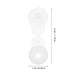 thumbnail image 4 of ColoMX 100 pulseras de plástico para eventos, pulseras de vinilo, brazaletes de identificación para eventos, conciertos, carnavales, color blanco., 4 of 7