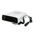 thumbnail image 3 of Nkmbld Car Heater and Cooler, Windshield Defroster Fast Heating and Cooling Fans,360° Rotary Car Windscreen Heater Plug in Cigarette Lighter Heaters, White, 3 of 8