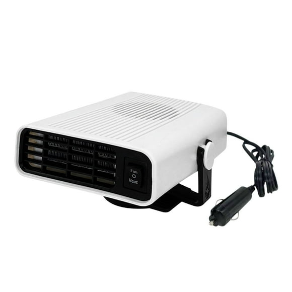Herramientas y mejoras para el hogar Calentador de coche Desempañador Calentador de coche Ventilador de coche Calefactor Desempañador de calentamiento rápido 24V-150W Una picadora