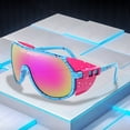 thumbnail image 2 of Gafas de sol de Ciclismo de marca para hombre y mujer, lentes de estilo Punk Vintage, geniales tonos de piloto, UV400, deportivas para bicicleta de montaña, sin funda qiuyongming unisex, 2 of 2