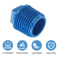 thumbnail image 3 of 20 Piezas Tapón de Rosca Macho G1/2" Tapones NPT para Línea de Agua, Azul, 3 of 6