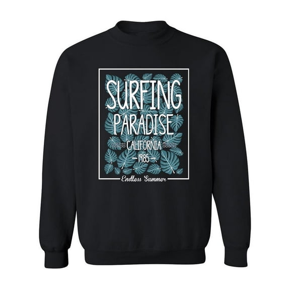 Surfing Endless Summer   Sweatshirt Men -Image by Shutterstock, Male 3X-Large