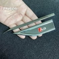 thumbnail image 4 of For Audi A3 Car Metal Sticker Fender Modifications Laser Emblem Car Styling Exterior Accessories 1 Pair, 4 of 7