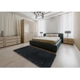 thumbnail image 5 of Ahgly Company Machine Washable Indoor Round Contemporary Gunmetal Green Area Rugs, 9' Round, 5 of 7