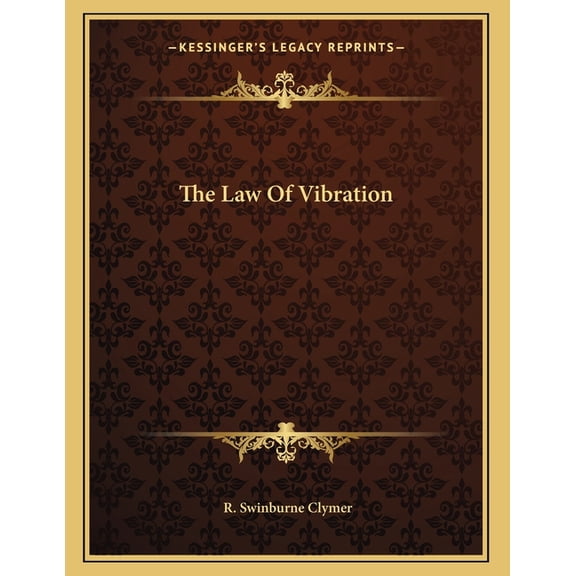 The Law Of Vibration, (Paperback)