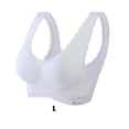 thumbnail image 4 of Minnieouse Sujetador sin costuras sexy y de apoyo para mujeres que quieren comodidad y estilo Push Up Bra Bra Push Up Sujetador deportivo Ropa Ropa interior Blanco, 1 L, 4 of 6