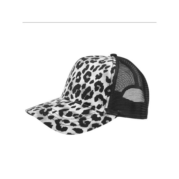 MG Unisex Fashion Animal Print Trucker Cap-6885 - Silver