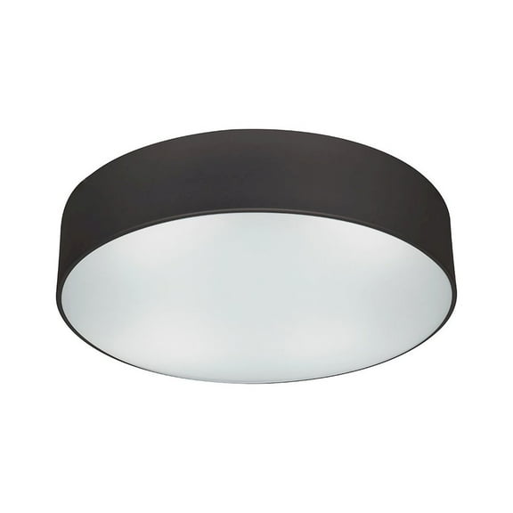 20747LEDD-BRZ/FST-Access Lighting-Tom Tom-Flush Mount In Transitional Style-16.5 Inches Wide By 3.5 Inches Tall