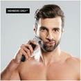 thumbnail image 6 of Members Only Hair Trimmer for Men, Lithium T-Blade Hair & Beard, High-Performance Stainless-Steel Blades, Close Trim Design, Type-C Rechargeable Battery, 4 Length Guards, Cleaning Brush C80, 6 of 7