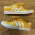thumbnail image 1 of Ad-id-as Skateboarding Sneakers Yellow Canvas Low Top Shoes EG9307 Mens 11, 1 of 6