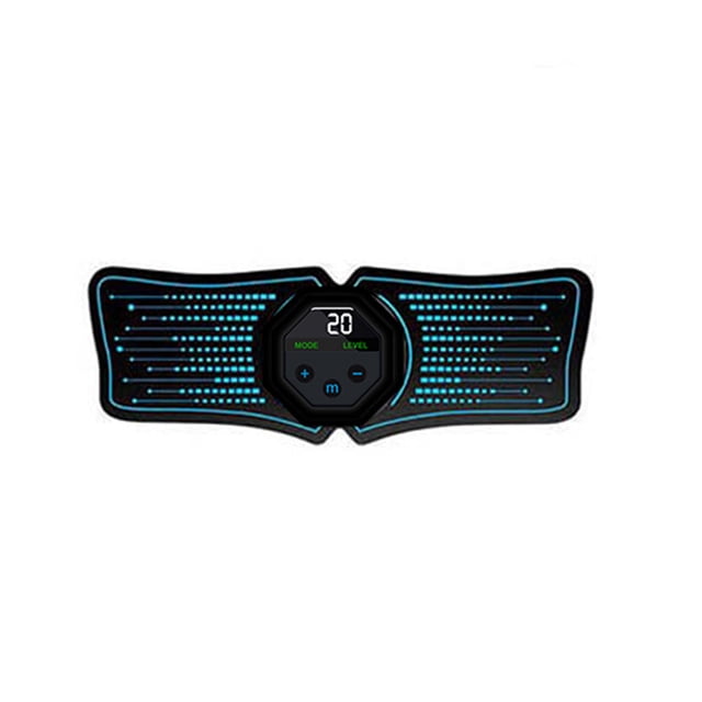 Estimulador eléctrico estimulador muscular abdominal estimulador EMS instrumento inteligente de salud abdominal sacudidor de grasa dispositivo de salud abdominal