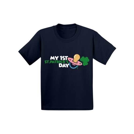 Awkward Styles My First St. Patrick's Day Infant Shirt Baby's 1st St. Patrick's Day Tshirt Saint Patrick Shirt Irish Gifts for Newborn Baby Kids St. Patrick's Day Outfit Cute Lucky Irish One Piece