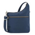 thumbnail image 2 of Travelon: Anti-Theft Signature 3 Compartment Nylon Crossbody Bag - Black, 2 of 5