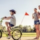 thumbnail image 4 of Juego de banderas de seguridad para niños, asta de bandera para bicicleta de montaña, bandera Triangular de seguridad con soporte de montaje, 4 of 8