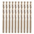 thumbnail image 1 of 10 brocas helicoidales de vástago recto HSS CO para placa de hierro de acero inoxidable (5,5 mm), 1 of 8