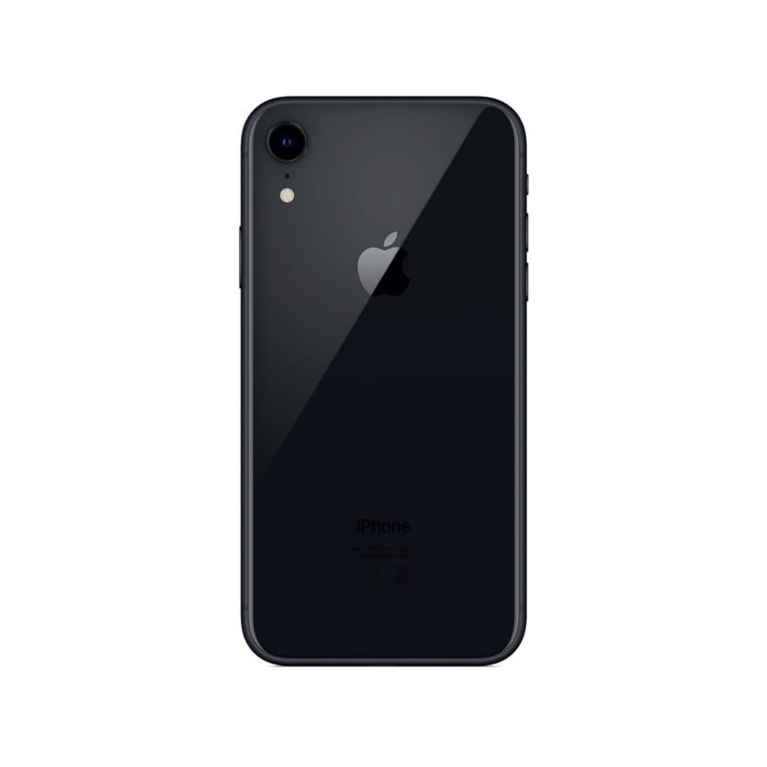 Unlocked, Apple, A1984, Cell Phones, iPhone XR 64GB, 3GB RAM, 4500 mAh Battery, iOS 15.4, Black/6.1"