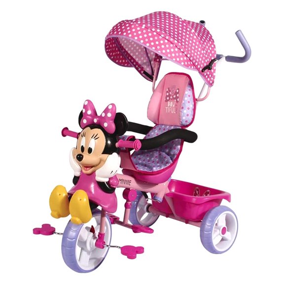 Triciclo Scooter Desmontable Minnie Luces y Sonido Apache