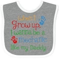 thumbnail image 3 of Inktastic Mechanic Like Daddy Boys or Girls Baby Bib, 3 of 4