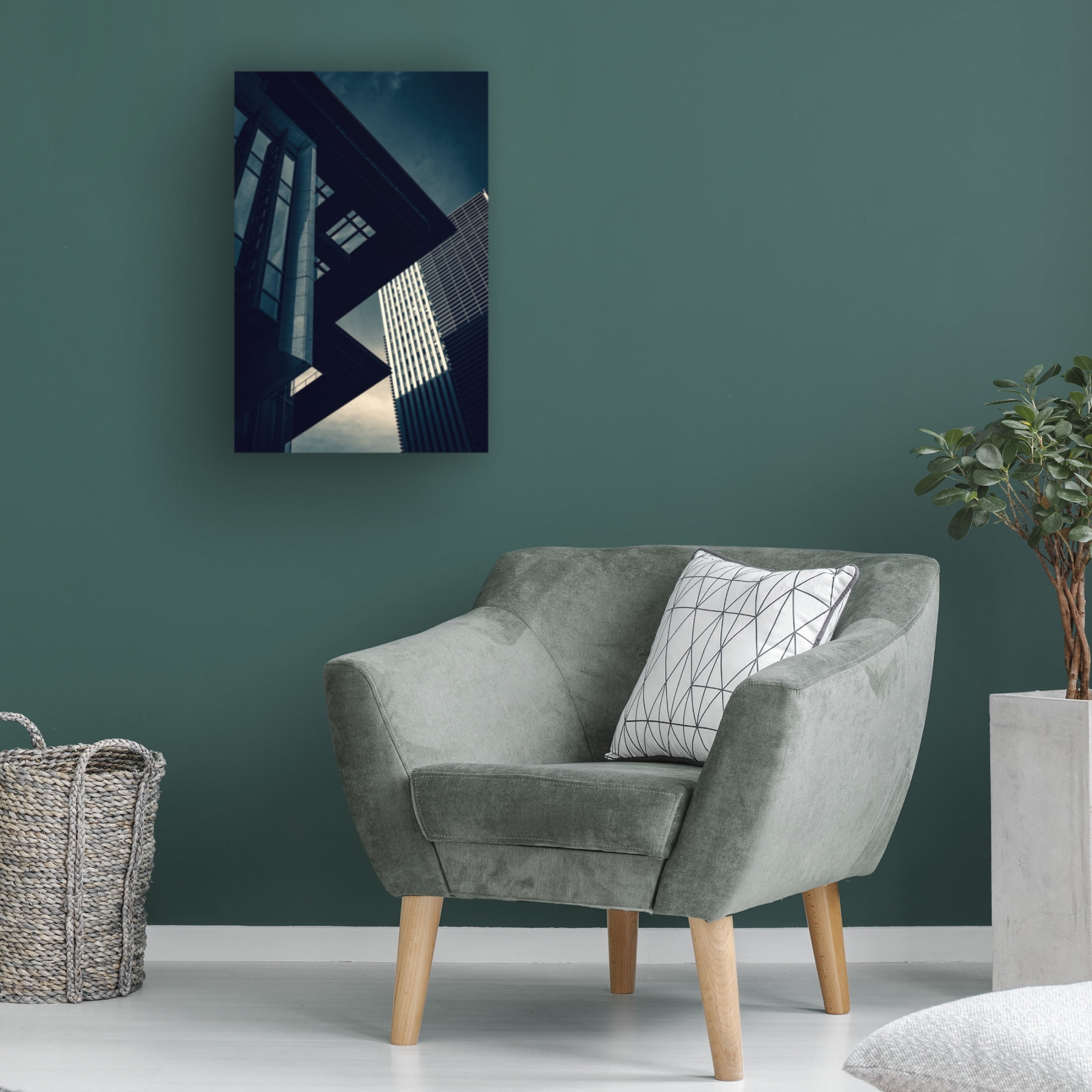 Canvas Wall Art - Takao Kataoka 'Edge' Wall Art for Living Room, Bedroom, or Office Décor by Trademark Fine Art - 16 x 24 Inches