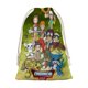 thumbnail image 1 of Digital Monster Bolsa de regalo con cierre de cinta navideño para decoración de Navidad, 20 cm × 31 cm., 1 of 6