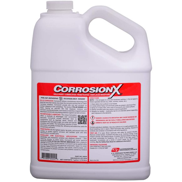 Inhibidor de óxido CorrosionX 3,8 L de alta resistencia industrial