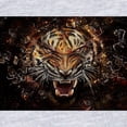 thumbnail image 2 of CafePress - Angry Tiger Breaking Through Glass - Cute Infant Bodysuit Baby Romper - Size Newborn - 24 Months, 2 of 3