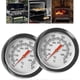 thumbnail image 1 of BBQ Grill Thermometer 2-Pack 50-400F, Stainless Steel Smoker Temperature Gauge Waterproof Oven Meat Cooking, 1 of 5