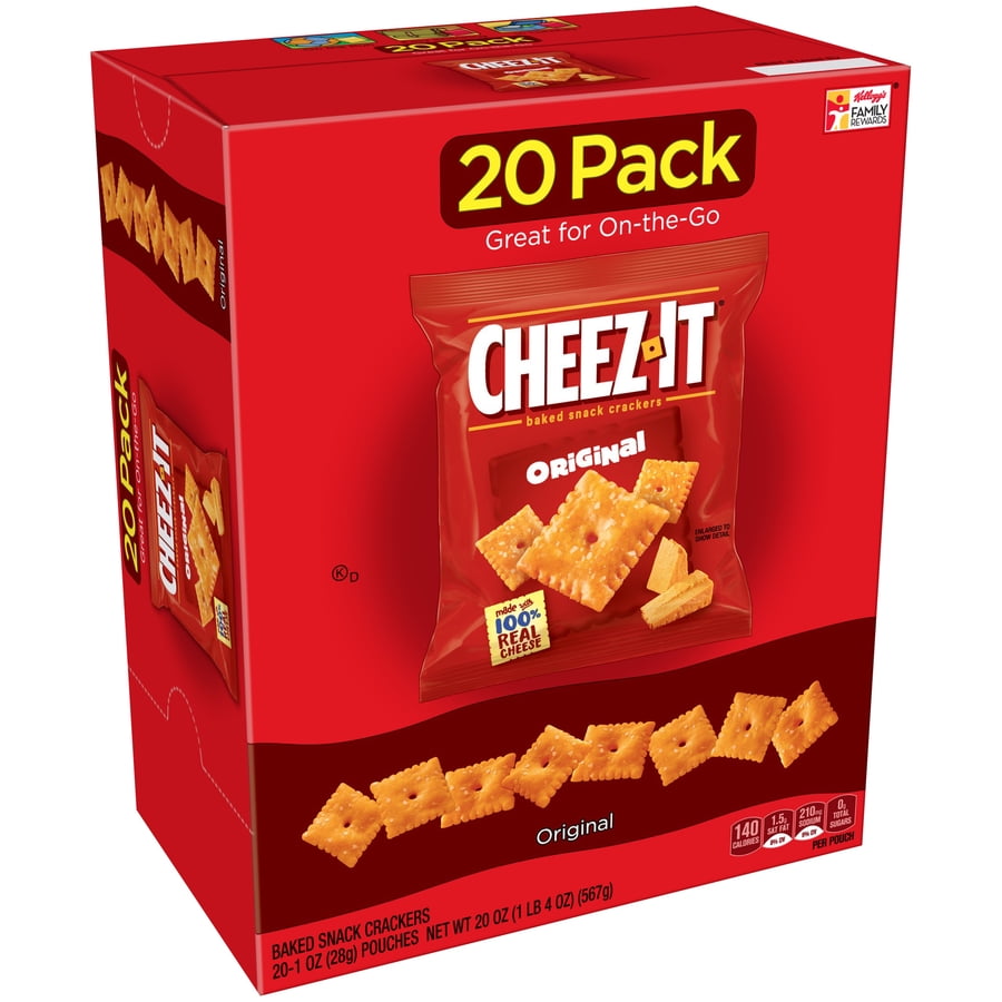 Cheezits nutritional info