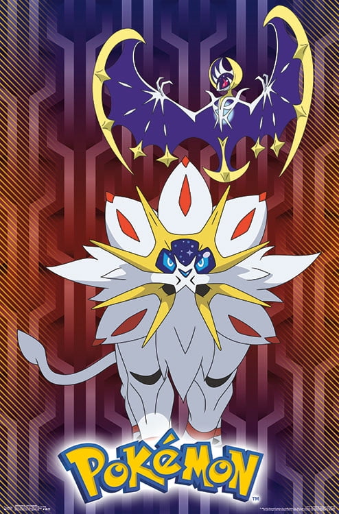 Pokémon - Alola Legendary Wall Poster, 22.375' x 34'