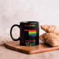 thumbnail image 6 of Funny Coffee Mug The Lord Is My Shepherd And He Knows I''m Gay Coffee Tea Cups Colors Homosexual Lesbian Elegant Ceramic Mugs Gifts for Dad Adults Family Retirement 11oz Black, 6 of 6