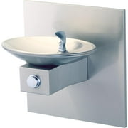 Halsey Taylor Ovl-Ii Sbp Fr Ovl-Ii 20-1/8" Wall Mounted Outdoor Rated Stainless Drinking
