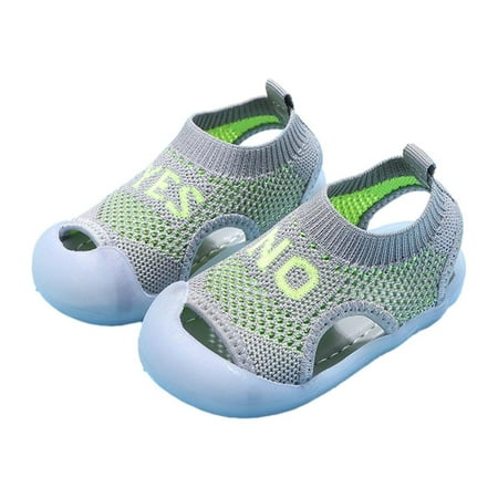 

Black and Friday Deals 2023 Clearance under $5 JINMGG Clearance Toddler Infant Kids Baby Girls and Boys Summer Mesh Sandals Toddler Shoes