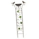 thumbnail image 1 of Baño para pájaros con enrejado de jardín, comedero para pájaros, altura 100 cm, para flores trepadoras colibrí, 1 of 8