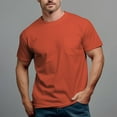 thumbnail image 6 of Men's 280g Crew Neck Pocket Casual Short Sleeve T-Shirt-6 Colors, 6 of 6