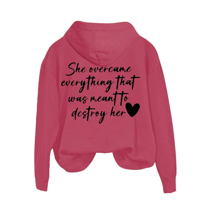 Casual Letter Printing Hooded Collar Tops(3 Colors) Casual Letter Printing Hooded Collar Tops(3 Colors)