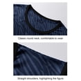 thumbnail image 6 of Bovxnpu Men's Clothing Set 2 Piece Outfits Tracksuit Sleeveless Crew Neck Men's Casual Button Shirt Pants Set, 6 of 7