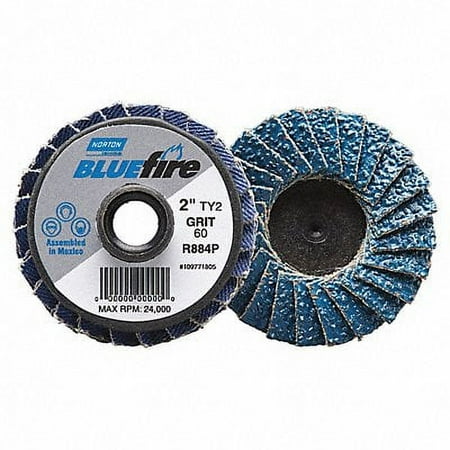 UPC: 0776960901847 | Norton Abrasives Flap Disc 3 in Dia P120 Grit Type 27 77696090184