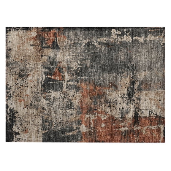 Dalyn Rugs Machine Washable Indoor/Outdoor Chantille Taupe 1'8" x 2'6" Rug