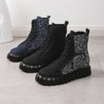 thumbnail image 2 of Home Soft Soled Moon Shoes Plush Slippers, 2 of 9