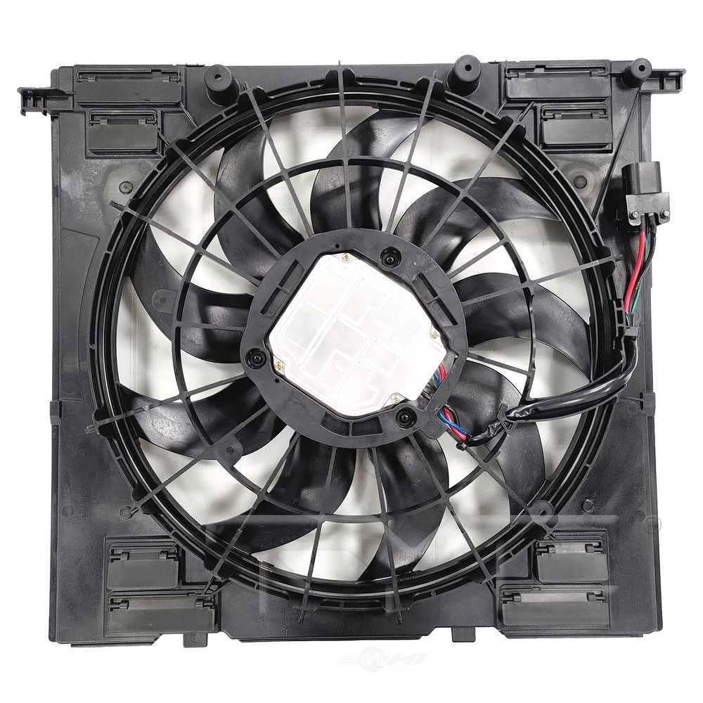 TYC 625160 Dual Radiator And Condenser Fan Assembly