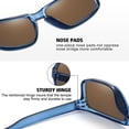thumbnail image 4 of Gafas de sol MEETSUN con protección UV400 polarizadas, paquete de 3, 4 of 6