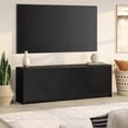 thumbnail image 5 of Renad Rectangular TV Stand for TV's up to 78" in Black Grain, 5 of 9