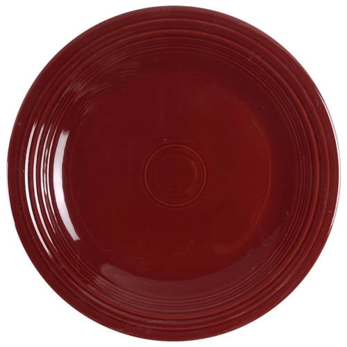 Open Box Homer Laughlin Fiesta Cinnabar (Intro 2000) Dinner Plate 2009415
