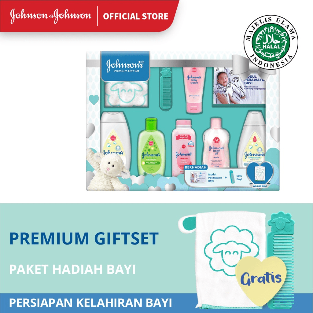 Johnson's Baby Gift Set (Baby Gift Box) - Walmart.com
