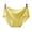 Yellow, variant on HVOBTTY Women's Cotton High Waist Briefs Solid Color Combed Underwear Wide Waist Snug Breathable Daily Panties