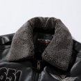 thumbnail image 5 of Traje de carreras de motocicleta, chaqueta de ciclismo al aire libre, chaqueta de cuero con solapa de estilo europeo y americano, primavera y otoño, 5 of 5