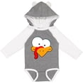thumbnail image 3 of Inktastic Thanksgiving Goofball Turkey Face Boys or Girls Long Sleeve Baby Bodysuit, 3 of 5