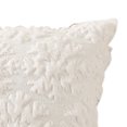 thumbnail image 2 of Fundas Almohada Navideñas 45x45 Cm Funda Felpa Suave (copos Nieve) Color Blanco, 2 of 6